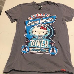 Hello kitty x Johnny cupcakes limited edition T
